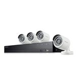 SAMSUNG SDH-B74041 8 Channel Full HD Video Security System With 4 CCTV Cameras