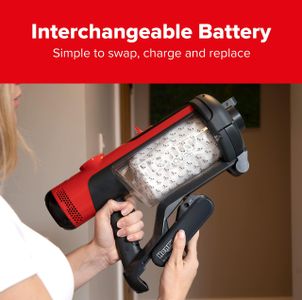 Henry Quick Cordless Vacuum Cleaner – Red Lightweight Stick