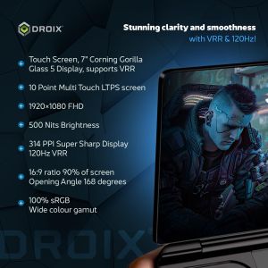 GPD WIN Mini 2025 Ryzen 7 Handheld Gaming PC, 16GB RAM, 2TB SSD