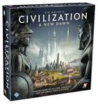 Sid Meier’s Civilization: A New Dawn Board Game - Tactical Strategy Game for Adults and Teens Based on the Hit Video Game Series - Ages 14+ - 2-4 Players - Playtime 1-2 Hours – By Fantasy Flight Games