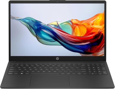HP 15.6" Laptop – AMD Ryzen 7, 16GB RAM, 512GB SSD, FHD, Windows 11, Jet Black