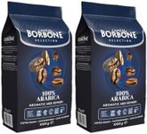 Caffe Borbone Whole Bean Coffee, 100% Arabica, Medium Roast, Aromatic and Refined, Premium Arabica Coffee Beans, Roasted and Freshly Packaged in Italy - 2.2 Pound Bag (Pack of 2)