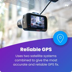 Nextbase 422GW Dash Cam Front & Rear – 2K 1440p, WiFi, GPS, Night Vision