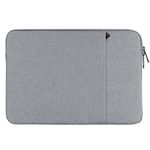 Chelory 13.3 14 Inch Laptop Sleeve Compatible for 13 Inch New MacBook Air/MacBook Pro M1/ MacBook Pro M1 14 Inch, 13 Inch Notebook Ultrabook Protective Cover Bag Tablet iPad Carrying Case, Gray