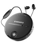 CD Player Portable, Battery Playback Portable CD Player 7Hr Playtime, Small CD Players for Car (AUX only) | Oakcastle CD10 Portable CD Player with Headphones, CD Walkman, Discman