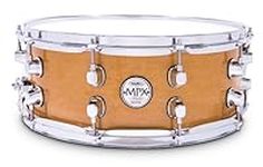 Mapex MPX14 inch x 5.5 inch all maple snare drum in natural finish with chrome hardware