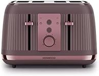 Kenwood Dusk Toaster, 4 Slot Toaster, Reheat, 5 Browning Settings, Defrost And Cancel Functions, Pull Crumb Tray, TFP30.000PU, 1800W, Twilight Purple