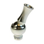 Armerah Rotator 510 Drip Tip e-cig Mouthpiece Tall/Narrow/Stainless-Steel Single