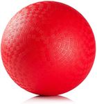 Western Star New Soft Touch Vinyl Playground Ball│ Outdoor 4 Square Dodgeball Kids Toddler (Classic Red, 16")