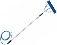 Kenbrook Solar 8.2 Meters Long Solar Cleaning Kit with Nylon Brush, Water Fed PU Pipe & Adjustable Telescopic Extension Pole from 2.4 to 8.2 Meters