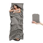 BREENHILL Sleeping Bag Liner, Camping Sheets & Travel Sheet, Hostels & Traveling Adult Sleep Sack for Backpacking, Hotels Lightweight Single & Double Camping Sleeping Bag Liners