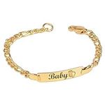 ProLuckis Personalized Gold Baby Br