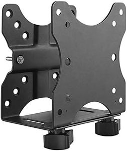 Mount Plus MP-CPB-1 Thin Client | Mac Mini | Intel NUC | VESA Mount to Save Space and Reduce Cable Clutter by Mounting Thin Client PC to Back of Monitor, Monitor Arm, Stand Pole, Under Desk