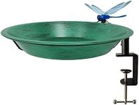 Deck Mounted Bird Bath for Outdoor,