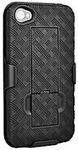 Verizon Wireless Verizon Aip4Hoc Original Shell Holster Combo for Apple iPhone 4/4S-Non-Retail Packaging-Black