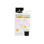 Heliocare 360 Fluid Cream SPF50+ 50ml / Sun Cream For Face/Daily UVA, UVB Visible light and infrared-A Anti-Ageing Sunscreen Protection/Dry and Normal Skin Types/Hydrating