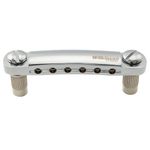 Wilkinson WOGT1 52.5mm Tune-O-Matic Stop Tailpiece for USA Epiphone Les Paul SG Style Electric Guitar, Chrome