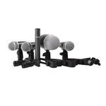 Proel Dmh5Xl 5-Piece Drum Microphone Kit, Black - Xlr