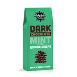 Mojo Bar Thins - Dark Chocolate Mint with Quinoa Crisps (Vegan, Portion Controlled), 108 GM