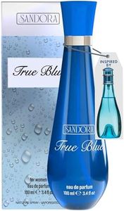 True Blue Woman Eau De Parfum Spray for Women – 100mL Affordable Long Lasting Perfume with Fresh Aquatic Fragrance & Floral Fresh Citrus Scent, Made with Premium Oils for Day & Night Use