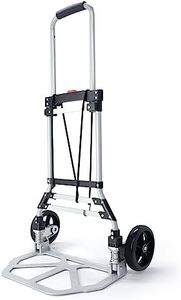 Yinleader Heavy Duty Aluminium Hand Truck, 100KG Load Capacity, Foldable, Multi Use