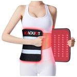 2026 Portable Red Light Mat for Full Body, 24" x 12" TPU Light Mat with Dual Wavelength LEDs (660nm & 850nm), Adjustable Strap for Home Relaxation