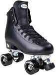 ROOKIE Rollerskates Artistic Unisex Children's Roller Skates, Black (Black), 5 Child