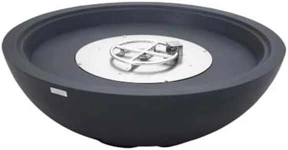 Fire Pit ELEMENTI PLUS Rose Bowl 60K BTU, Natural Gas