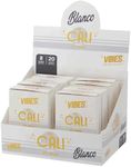 Cali by VIBES Premium Pre-Rolled Blanco Cones with 1/2 Gram Capacity, Pack of 8 with 20 Cali's per Pack, Wide Cylindrical Shape, Hand-Rolled Cones, Slow-Burning Paper with Unique Blends