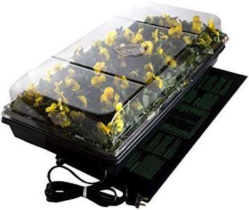 Jump Start CK64050 Germination Station w/Heat Mat Tray, 72-Cell Pack, One size, 2" Dome