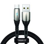 (Tessco GU-340) 1M Micro USB Cable Nylon Braided Sync and Fast Charger Charging Cable for Android Smartphones and Tablets, Samsung, PS4, HTC, Huawei, Sony, Nexus, Nokia etc.