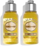 L'Occitane Cleansing & Softening Almond Shower Oil, 75ml | Oil-to-Milky Lather | Softer Skin | Smooth Skin | Cleanse Without Drying | With Almond Oil (Pack of 2)