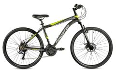 TUNGSTEN - Cross Trak 21 Speed | 26" INCH Mountain Bike | HITENSILE Steel Frame | Dual DISC Brake | Front Suspension Fork | Unisex MTB