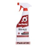 Good Morning Bed Bug Killer Spray, 40ml Concentrate (Pack of 30)