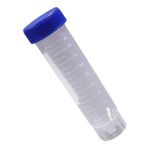 Labsales 50ml PP Universal Centrifuge Tube/Bottles for lab specimen and samples, Completely Sterile, Water/Leak Proof Bags of 25 and 500 Tubes Available (25)