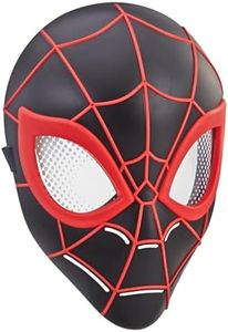 Marvel Spider-Man Mile Morales Hero Mask, Super Hero Toys, Halloween Costume, Kids Gift Set