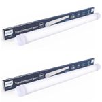 PHILIPS 40-watt LED Batten/Tubelight | StarBright Compact 4-ft Decorative Modern LED Wall Tubelight for Living Room & Bedroom | Cool Day Light, Pack of 2