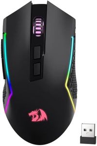 Redragon M693 Wireless Gaming Mouse, 8000 DPI Wired/Wireless Gamer Mouse w/ 3-Mode Connection, BT & 2.4G Wireless, 7 Macro Buttons, Reliable Power Capacity for PC/Mac/Laptop