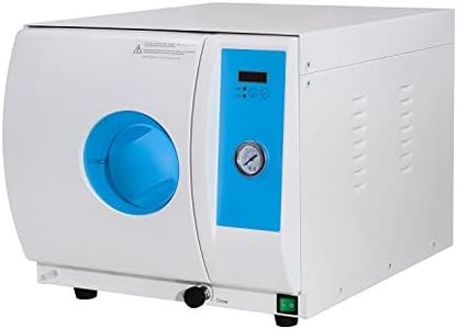 Semi-Automatic 18L Table Top Class N Lab Autoclave Sterilizer Portable Autoclave Steam