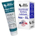 Lubri-Whiz Plus Food Grade Grease, O Rings Grease Lubricant, Sliding Glass Door Lubricant, Food Grade Grease for Food Equipment, Water Filters, 4 Ounce Tube by Billy Buckskin Co