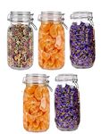 ZEPOLI Mason Glass Jars And Containers | Airtight 1.5 Liters| Kitchen Container Set | Kitchen Accessories Storage Big Jar and Containers | Transparent Bottles | Bpa Free (5 PACK)