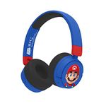 OTL Technologies SM1001 Super Mario Wireless Kids Headphones - Blue