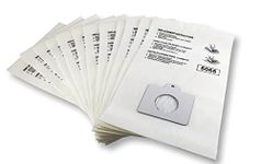 K&J 12-Pack Type C Canister Vacuum Bags - Compatible All Kenmore CQ Panasonic C-5 & C-18 Vacuums