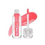 Mila Beauté Gloss Girl Lip Gloss | Enriched With Mango Seed Butter & Hyaluronic Acid | Light Weight & Non-Sticky Formula | Gives Fuller-Lip Effect & Extra Hydration | High Shine Finish-(Speed Dial, 2.8 ml)