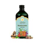 Kerala Ayurveda Khadirarishta 450ml | Herbal Blood Purifier | For Acne Relief| Tonic For Sensitive Skin| For Pimple Free Skin| Blood Purifier for Glowing Skin| 100% Ayurvedic | With Khadira, Devadaru, and Bakuchi|