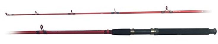 Fladen Fission 2pc Boat Rod - Red, 20-30lb