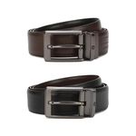 Louis Philippe Leather_Mens__Belt_(Lpblgrgff202047_Black_L)
