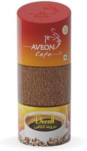 Aveon Cafe Decaf Flavored Instant Coffee - 100g | Delightful Decaf Coffee Granules with Rich Flavor | 100% Brewed-to-Perfection Decaf Coffee
