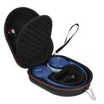 EVA Hard Case for Sony WH-CH510 WH-CH520, JBL Tune 510BT 500BT Live400BT Noise Canceling Wireless Headphones, Premium Travel Protective Carrying Storage Bag for Edifier W820NB Plus (Black)