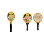 Zero In STV882 The Buzz Bug Bat, Kills Insects (Mosquitos and Midges) on Contact, Suitable for Indoor and Outdoor Use & STV881 Handy Bug Bat, multicolour, 35.0 cm*4.0 cm*18.5 cm